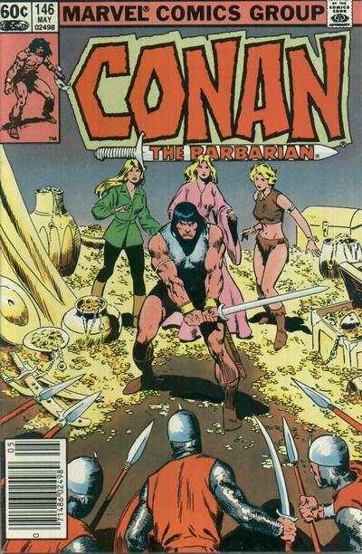 Conan the Barbarian (1970 series) #146, VF (Stock photo)