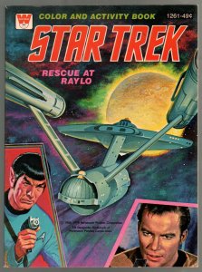 Star Trek Color and Activity Book #1261 1978-Spock-Kirk-games-puzzles-FN 