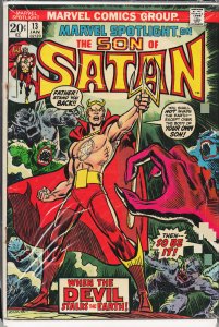 Marvel Spotlight #13 (1974) Son of Satan [Key Issue]
