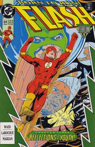 Flash (2nd Series) #64 VF ; DC | Mark Waid Year One