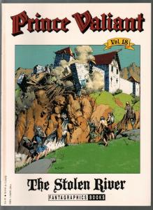 Prince Valiant #18 1990-Fantagraphics-color reprint-Hal Foster-Stolen River-VF