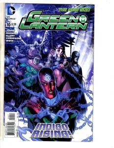 Lot Of 9 Green Lantern New 52 DC Comic Books # 2 3 4 5 6 7 9 10 11 Batman MK7