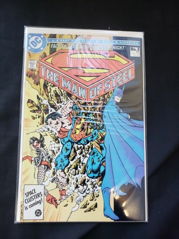 SUPERMAN 8PC (VF) JOHN BYRNE, FACE-TO-FACE WITH THE DARK KNIGHT 1986-88