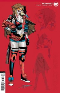 Batman (2016) #97 VF/NM 1:25 Harley Quinn Jorge Jimenez Variant Cover