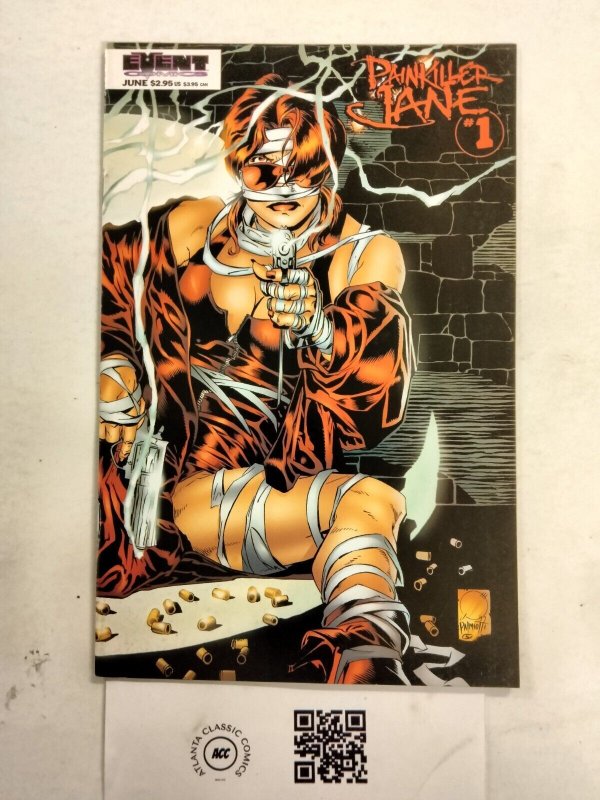 Painkiller Jane #1 VF+ Event Comics comic book 26 JW60