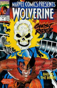 Marvel Comics Presents #70 VF ; Marvel | Wolverine Ghost Rider