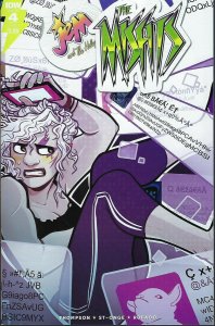 JEM and the HOLOGRAMS # 4 SUB COVER  !!!  VF/NM 