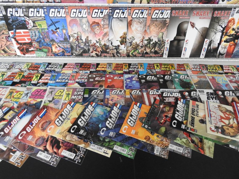 Huge Lot of 200+ Comics W/ All G.I. Joe! Average VF+ Condition!