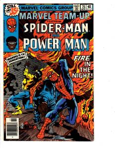 5 Marvel Team-Up Comic Books # 70 71 73 74 75 Spider-Man Thor Daredevil WT8