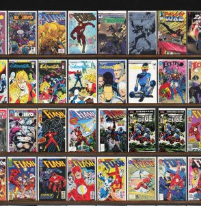 Huge Lot 150+ Comics with The Flash, Elementals, Eclipso, Doom 2099 & More!