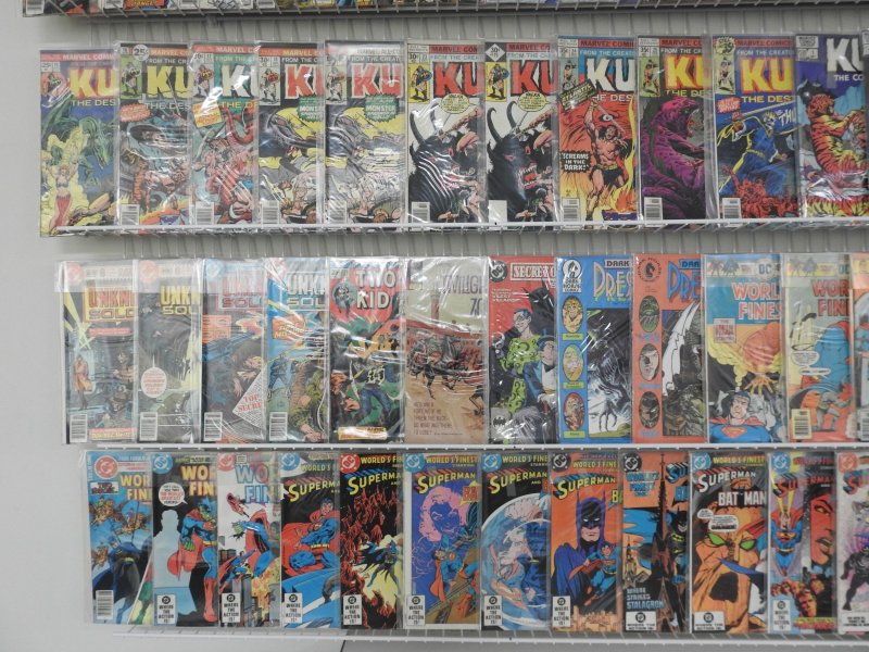 Huge Lot 140+ Comics W/ World's Finest, Unknown Soldier,  +More! Avg FN+...