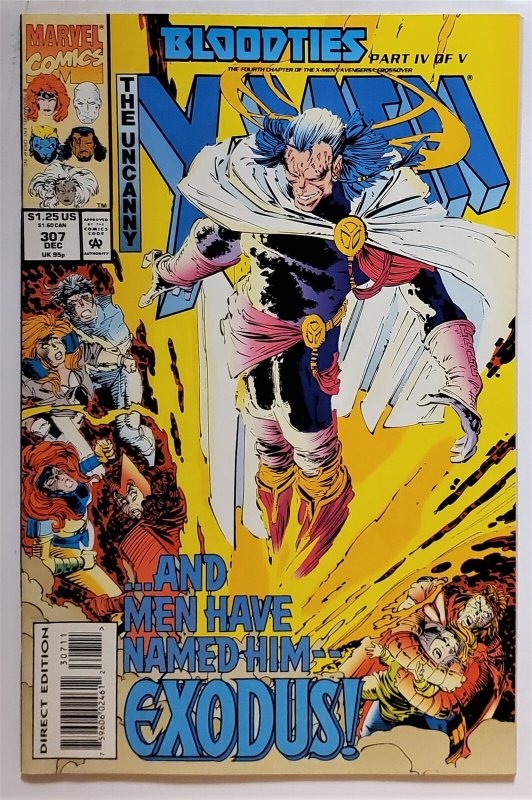 The Uncanny X-Men #307 (Mar 1994, Marvel) NM