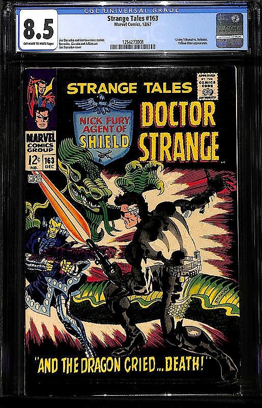 Strange Tales #163 (Marvel, 1967) CGC 8.5