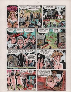 Moonshine McJugs Gag Painted Art By Frank Thorne - Gunfight