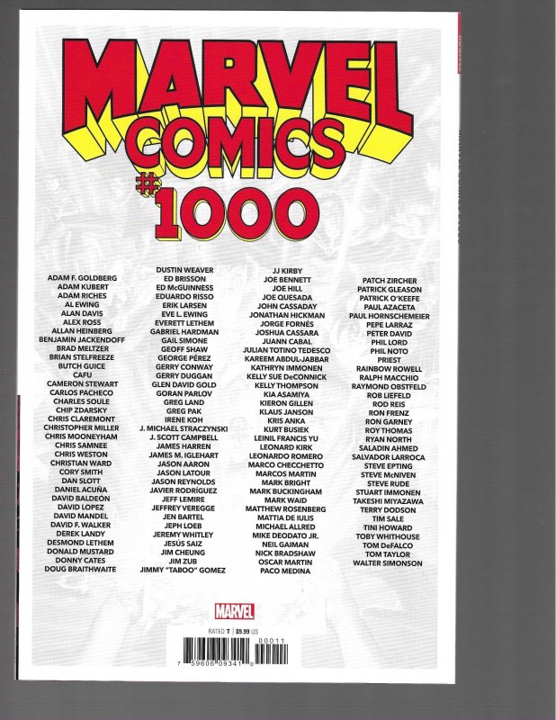 Marvel Comics #1000 (2019)