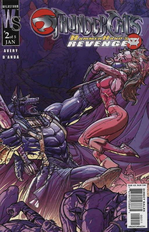 ThunderCats: Hammerhand’s Revenge #2 VF/NM; WildStorm | save on shipping - detai