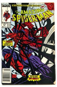 AMAZING SPIDER-MAN #317  Newsstand variant 1989-MARVEL VG