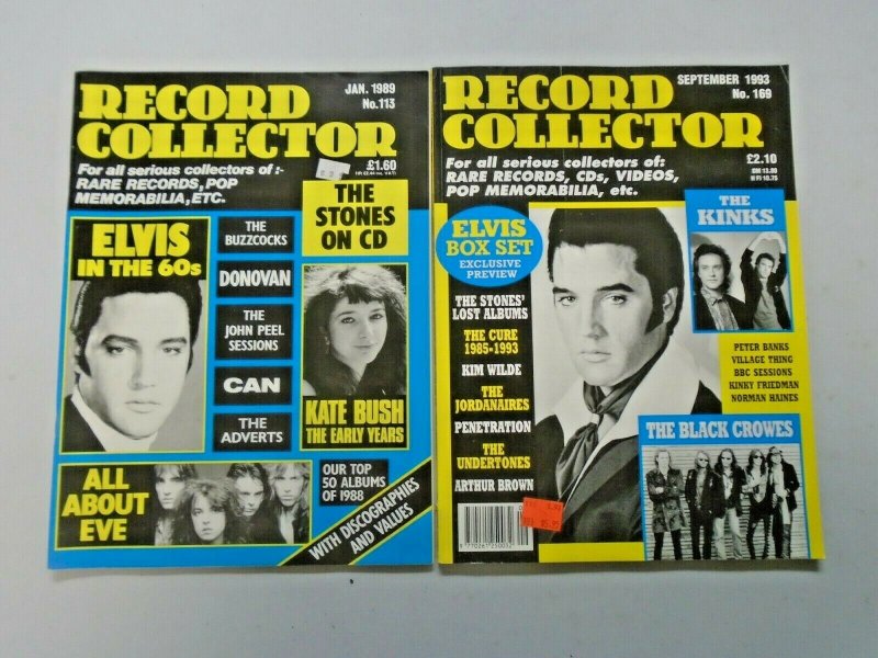 Elvis UK Magazines 2 Different (1989+1993)