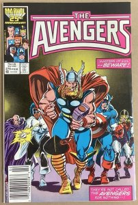 Avengers #276 Newsstand Edition (1987, Marvel) VF+