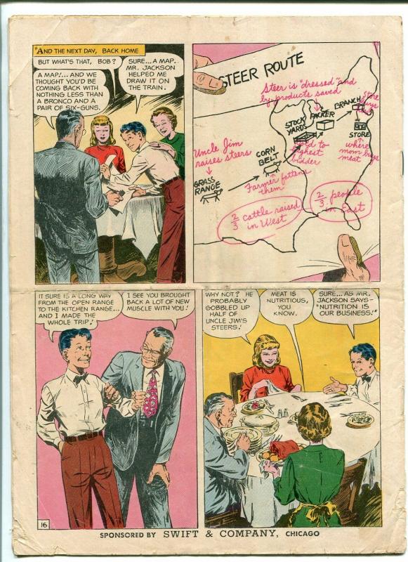 March To Market 1948-General Comics-Swift & Co-undocumented in price guide-G/VG