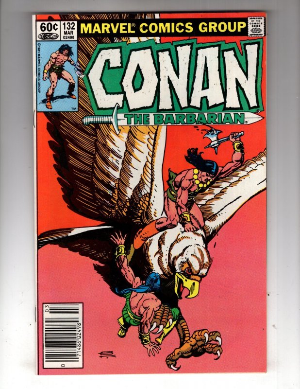 Conan the Barbarian #132 (1982) 7.5-8.0 Bronze Marvel Sword & Sorcery    / ID#20