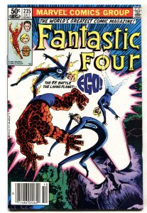 Fantastic Four #235 marvel comic book EGO NEWSSTAND