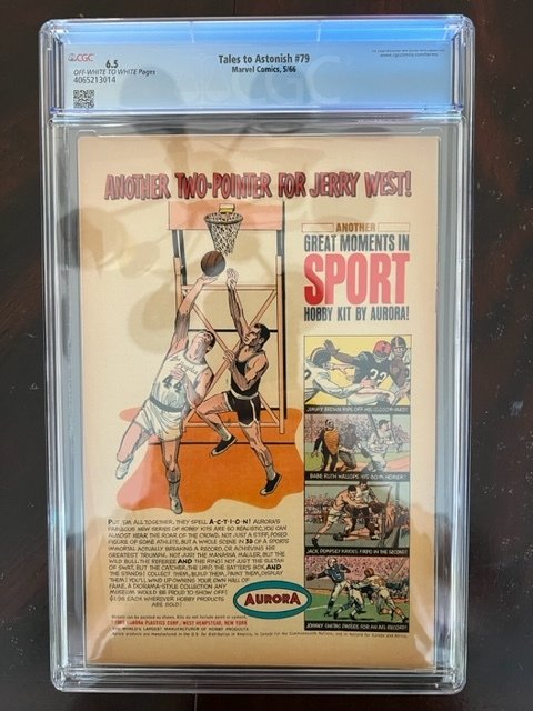 Tales to Astonish #79 (1966) - CGC 6.5 - Hulk V Hercules !!