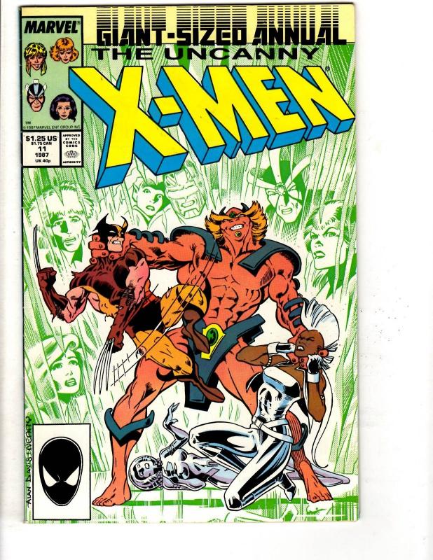 4 Uncanny X-Men Marvel Comic Books #  Annual # 11 15 17 96' Wolverine JD5