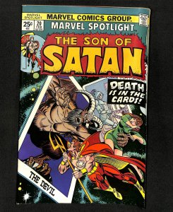 Marvel Spotlight #20 Son of Satan!