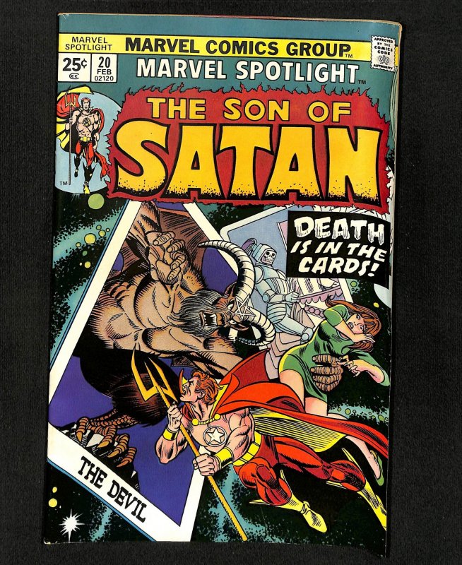 Marvel Spotlight #20 Son of Satan!