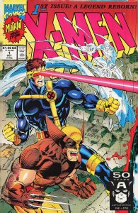 X-Men #1 Wolverine and Cyclops Cover (1991) X-Men [Key Issue]