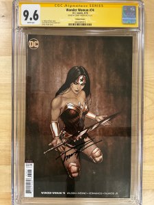 Wonder Woman #74 Variant Cover (2019) CGCSS 9.8 Signed by Jenny Frison