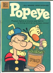 Popeye #57  1961 - Dell  -VG - Comic Book
