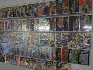 Huge Lot 103 Comics W/ Superman, X-Men, Warlord, +More! Avg VF- Cond!
