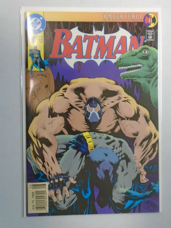 Batman #497 Newsstand edition 8.0 VF (1993 1st Printing)