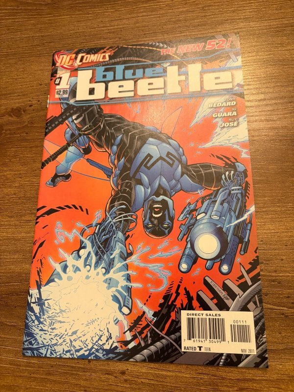 Blue Beetle # 1 NM 1st Print New 52 DC Comic Book 2 J375