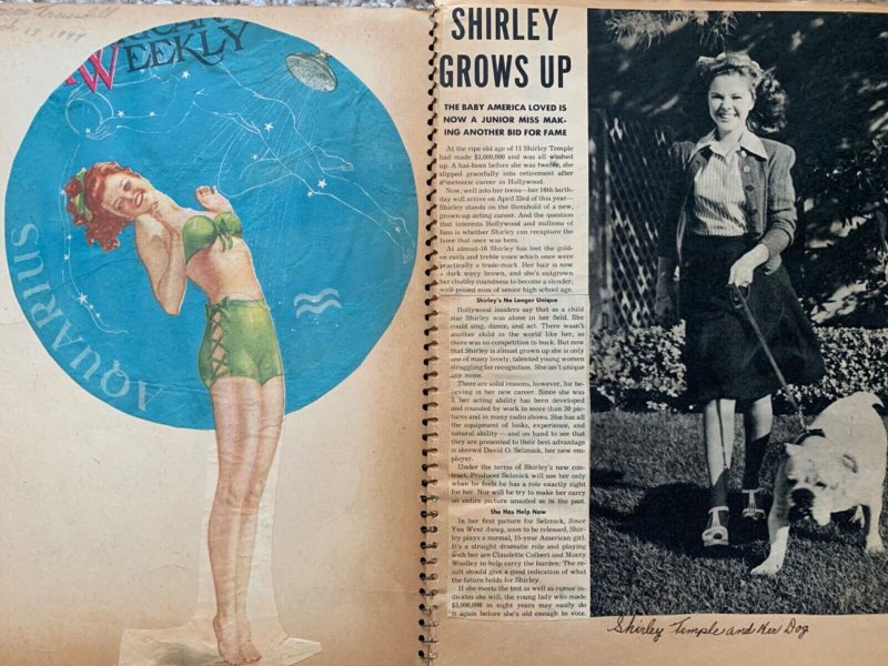 Vintage 1940 Superman Scrapbook by Saalfield Publishing!