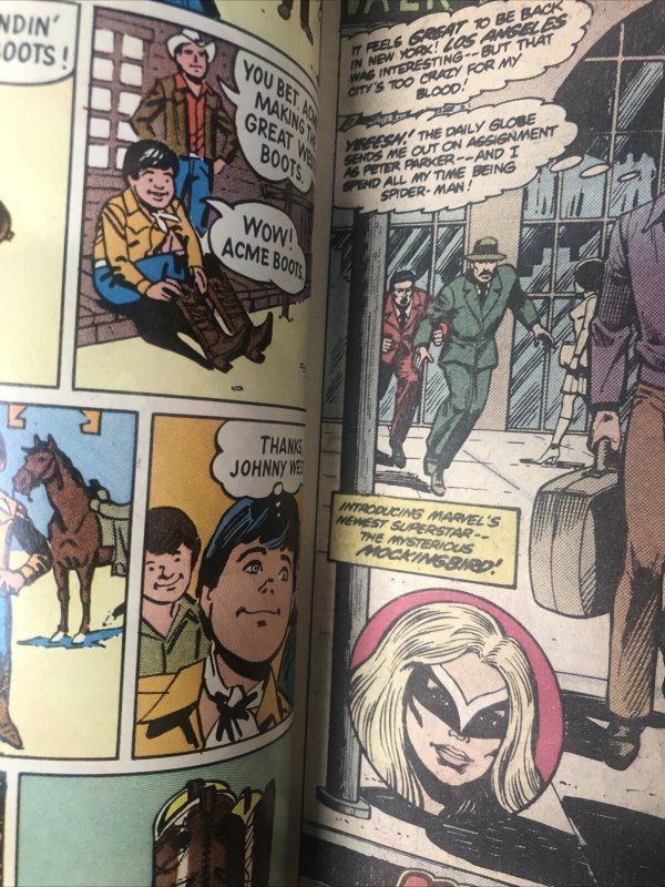 Marvel Team-Up (1980) Variant # 95 Marvel Comics • Spider-Man • Mockingbird