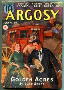 Carson of Venus Complete Argosy Serialization 1938 6 pulp lot Burroughs