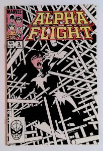 Alpha Flight 3 Classic John Byrne Cover X-Men Mutants Marvel Comics
