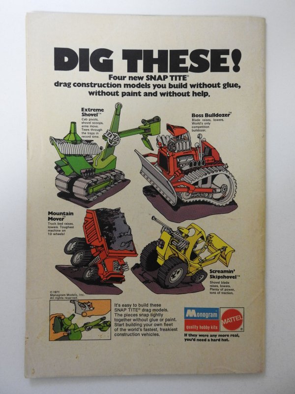 Our Army at War #246 (1972) VG+ Condition moisture stain