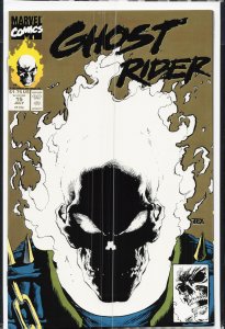 Ghost Rider #15 Second Print Cover (1991) Ghost Rider
