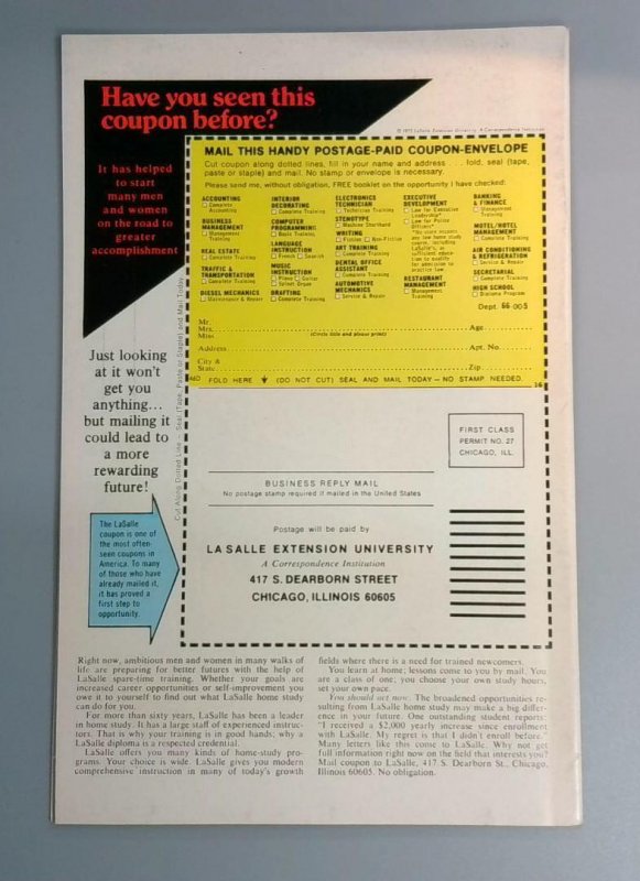 Dead of Night #11, VF 1st Scarecrow, Marvel Comics, 1975 JR1