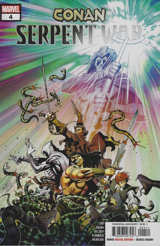 Conan: Serpent War #4 VG ; Marvel | low grade comic Moon Knight Last Issue