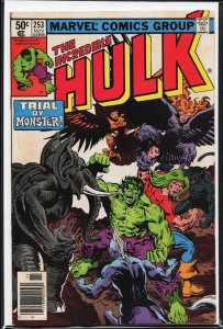 The Incredible Hulk #253 Newsstand Edition (1980) Hulk
