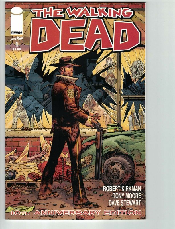Walking Dead, The (Image) #1C VF/NM; Image | 10th Anniversary Edition - we combi 