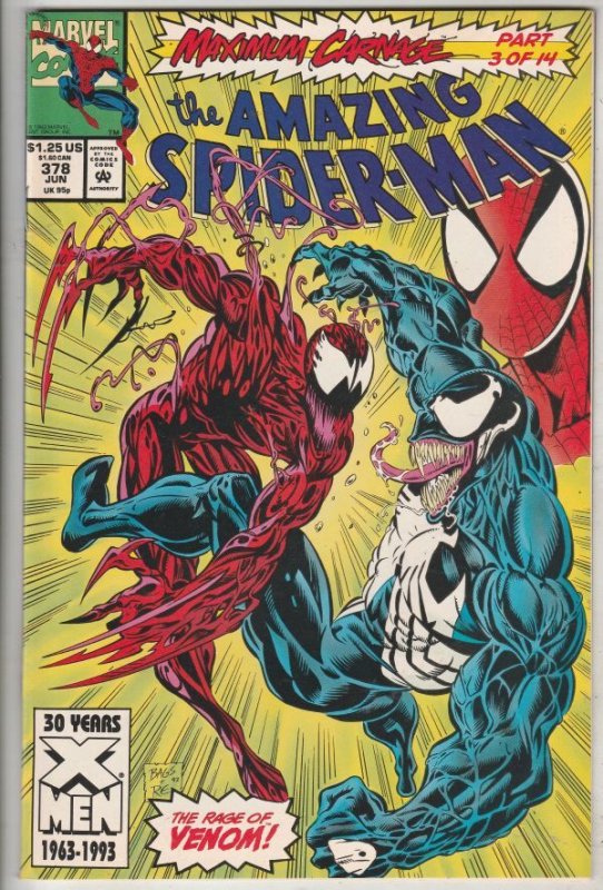 Amazing Spider-Man #378 (Sep-93) NM/MT Super-High-Grade Spider-Man