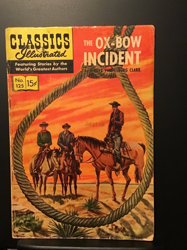 Classics Illustrated #125 (1955) VG 4.0 HRN 143