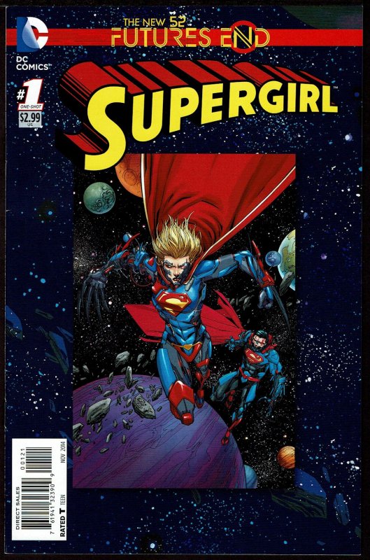 Futures End Supergirl Standard Cover (2014, DC) 9.2 NM-