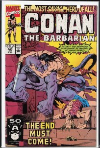 Conan the Barbarian #240 (1991) Conan